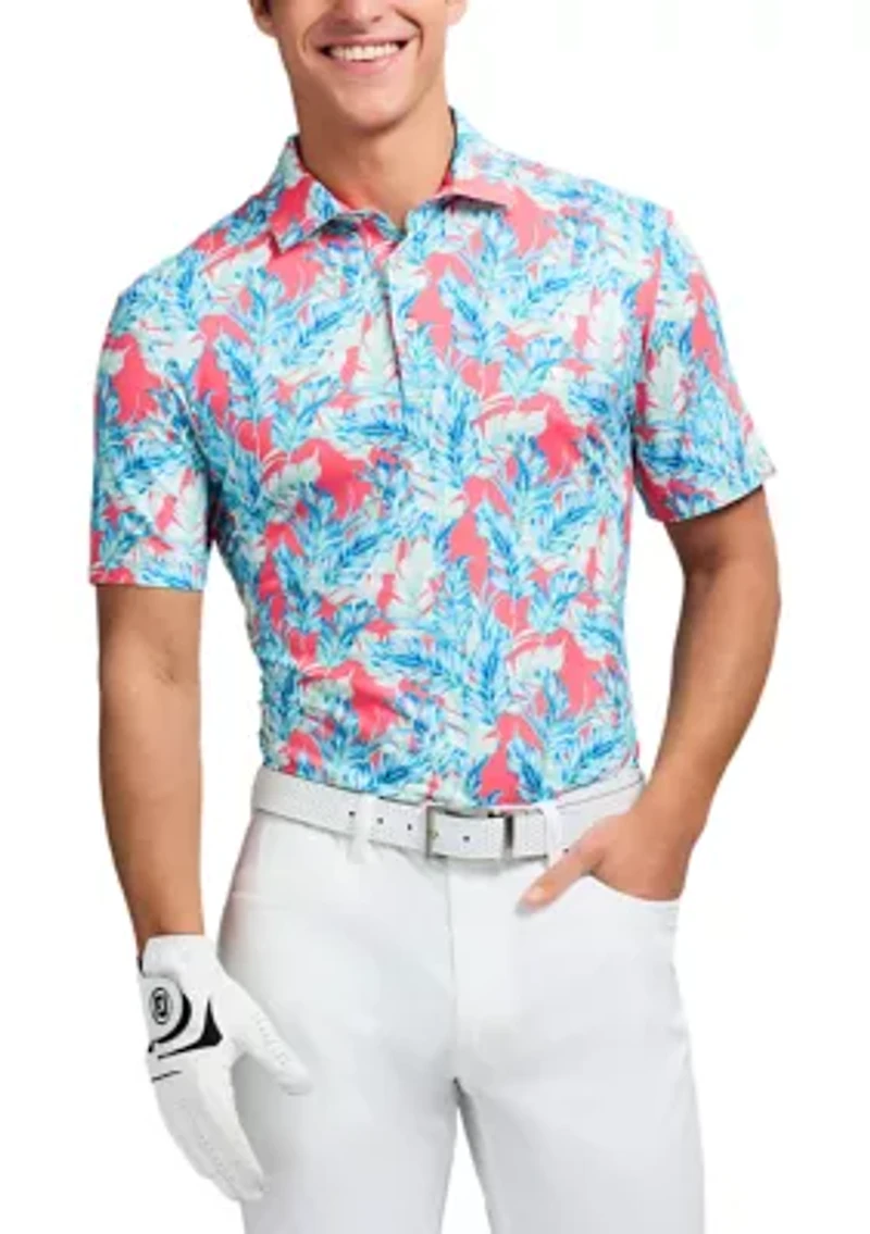 Swingflex Elite Printed Polo Shirt