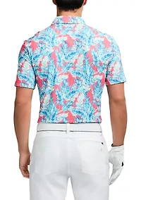 Swingflex Elite Printed Polo Shirt