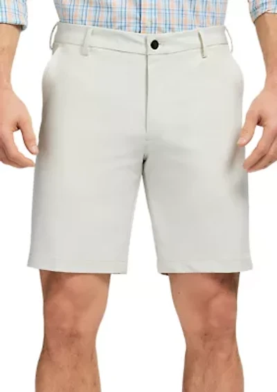 Traveler Flat Front 9.5'' Heather Shorts