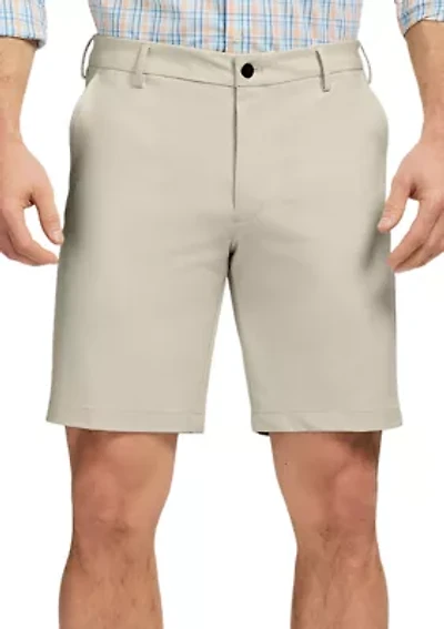 Traveler Flat Front 9.5'' Heather Shorts