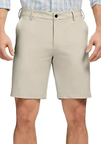 Traveler Flat Front 9.5'' Heather Shorts