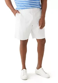 Big & Tall Flat Front Saltwater Twill Shorts