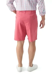 Big & Tall Flat Front Saltwater Twill Shorts