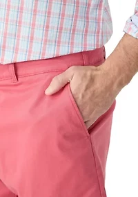 Big & Tall Flat Front Saltwater Twill Shorts