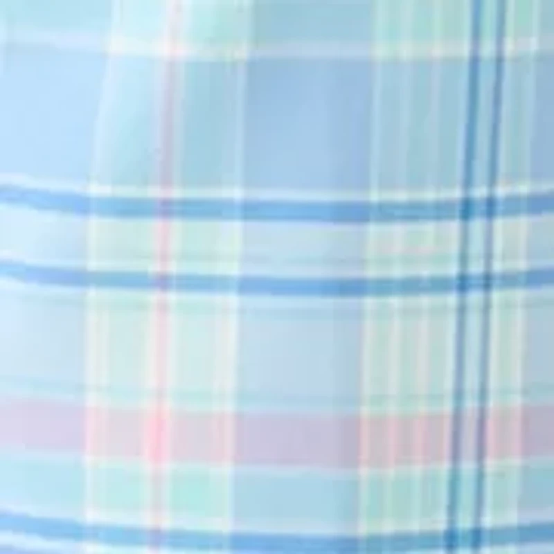 Swingflex Plaid Printed 8.5'' Shorts