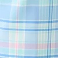 Swingflex Plaid Printed 8.5'' Shorts