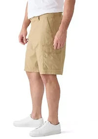 Big & Tall Flat Front Saltwater Nylon Pigment Dyed Cargo Shorts