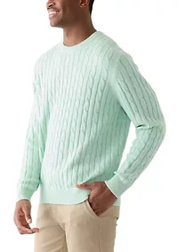 Classics Cable Knit Crew Neck Sweater