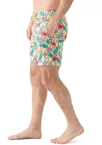 Saltwater Printed Swim Trunks