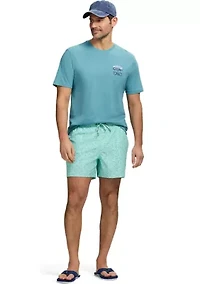 Saltwater Beach Performance 15'' Swim Trunks