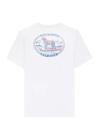 Big & Tall Saltwater Short Sleeve Graphic T-Shirt