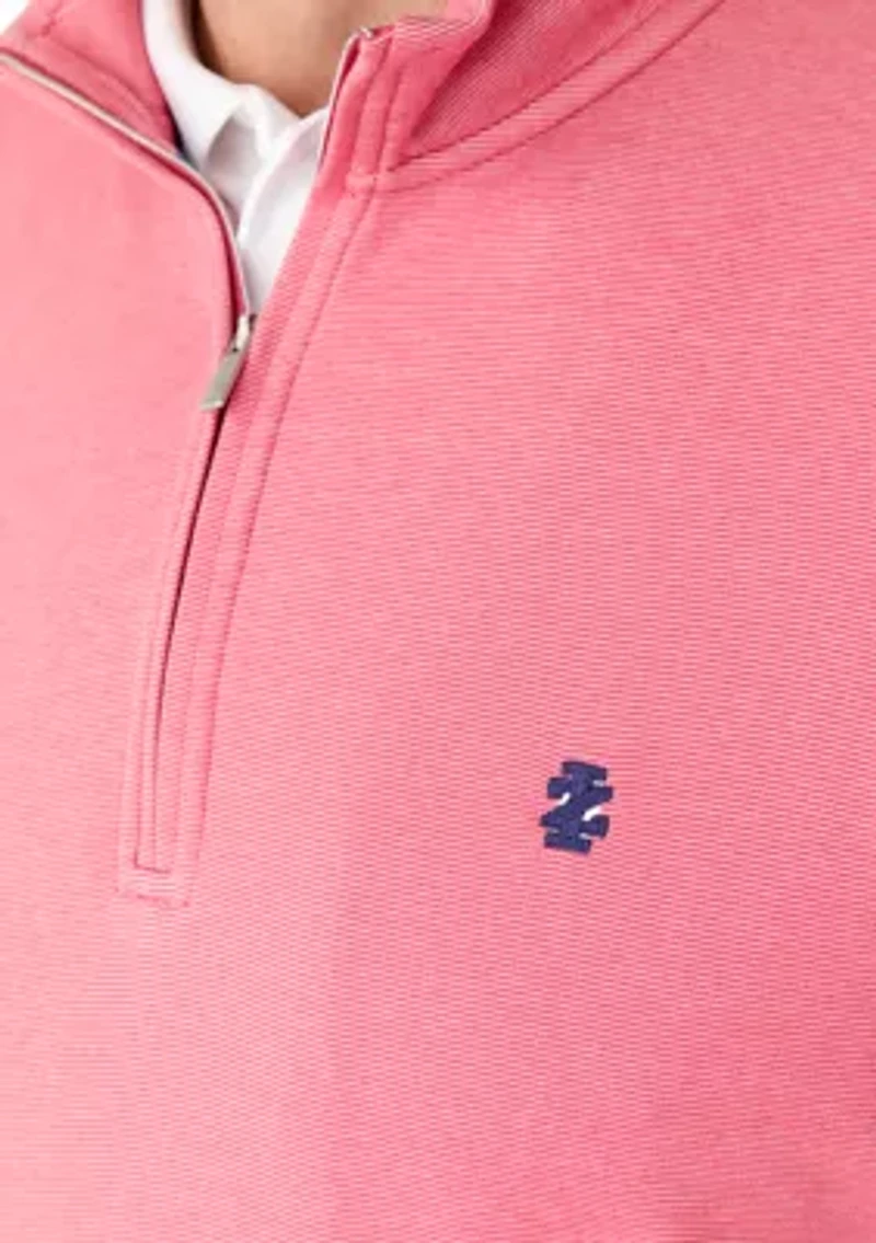 Big & Tall Long Sleeve Performance Comfort Quarter Zip