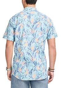 Men's Dockside Print Woven Shirt