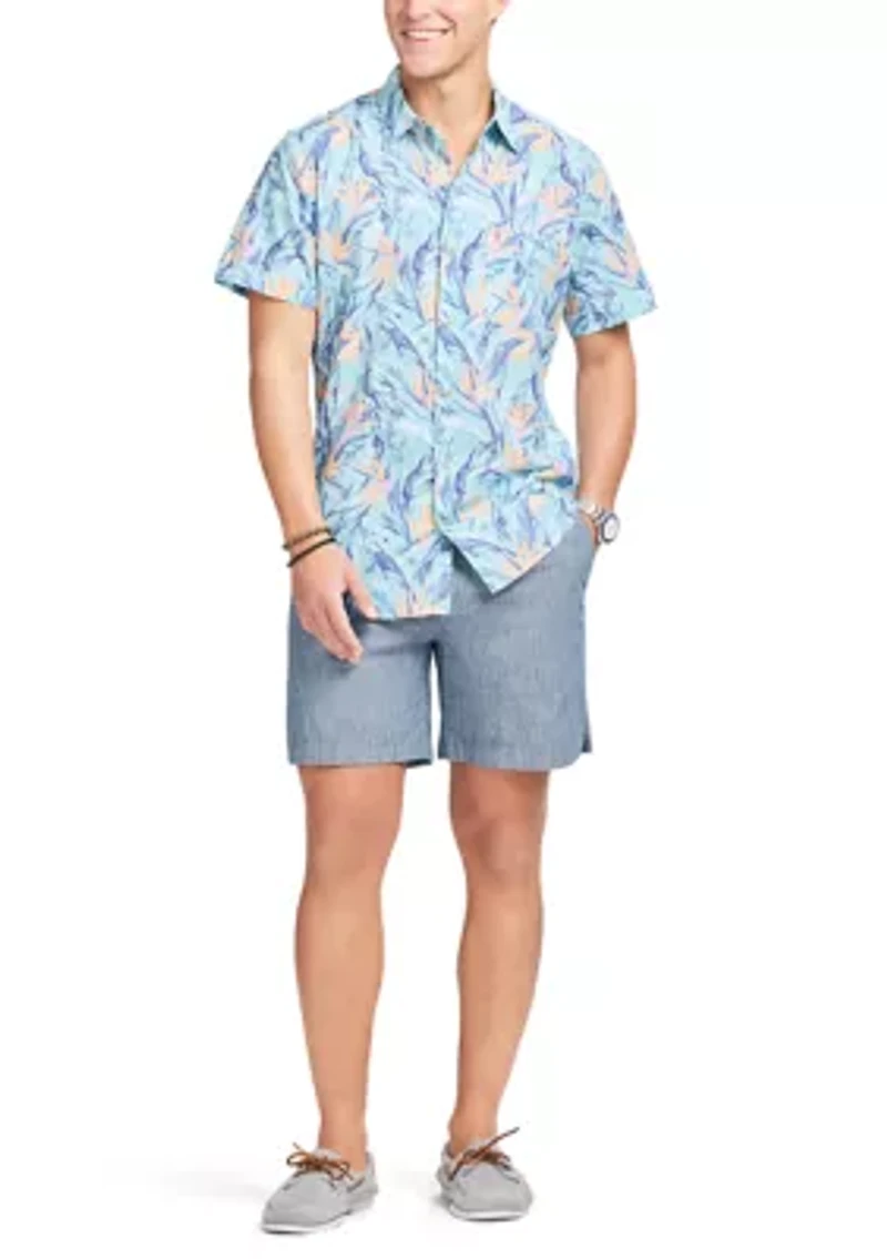Men's Dockside Print Woven Shirt