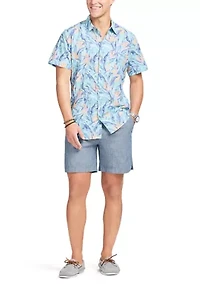 Men's Dockside Print Woven Shirt