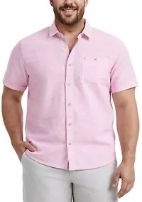 Big & Tall Dockside Short Sleeve Chambray