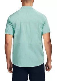 Men's Sunshield Performance Short Sleeve Button Down Shirt