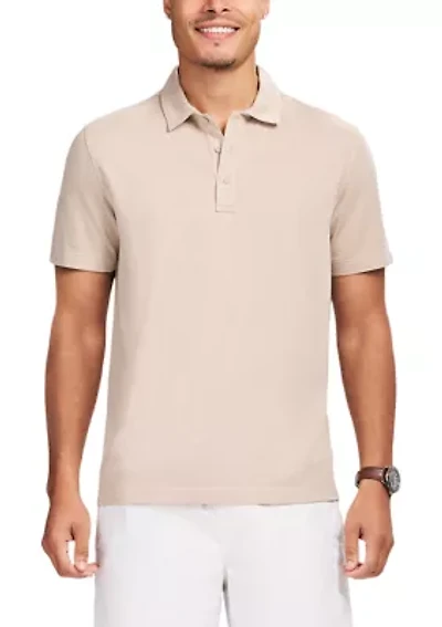 Men's Dockside Slub Short Sleeve Polo