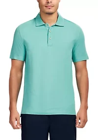 Men's Dockside Slub Short Sleeve Polo