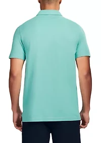 Men's Dockside Slub Short Sleeve Polo