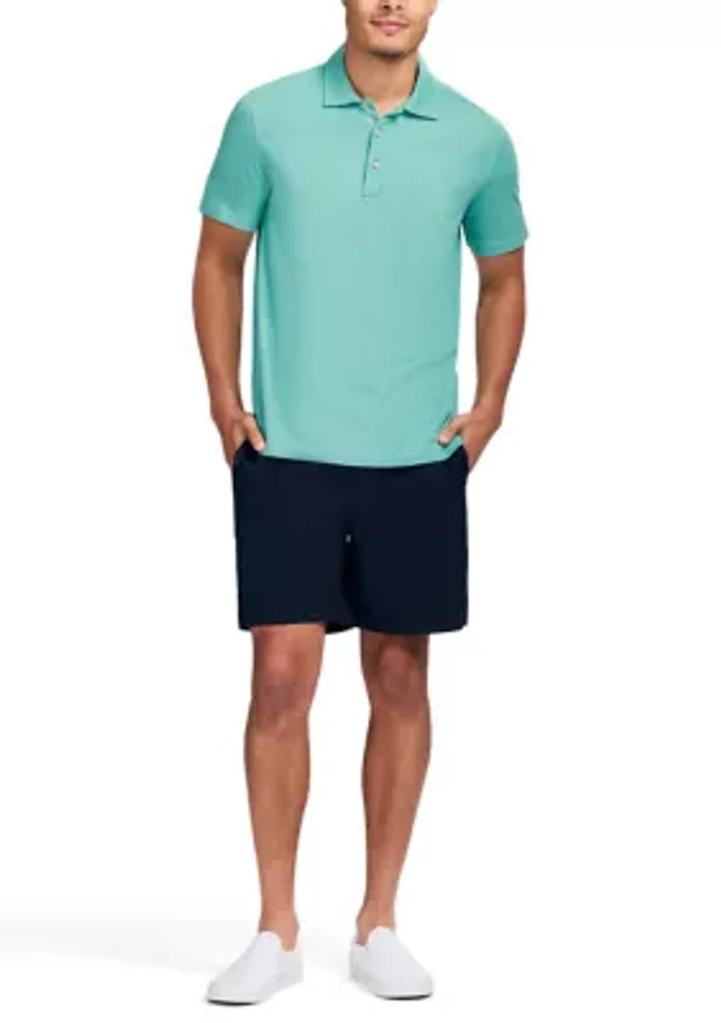 Men's Dockside Slub Short Sleeve Polo