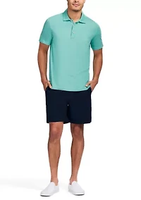 Men's Dockside Slub Short Sleeve Polo