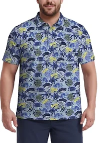 Men's Big Sunshield Performance Short Sleeve Polo Shirt