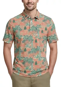 Men's Sunshield Performance Short Sleeve Polo Shirt