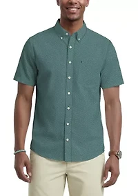 Men's Breeze Printed Button-Down Shirt