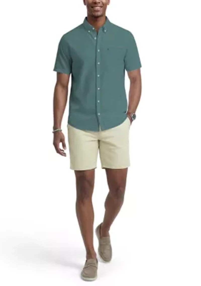 Men's Breeze Printed Button-Down Shirt