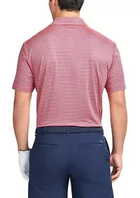 Men's Swingflex Elite Clubhouse Bar Striped Polo Shirt