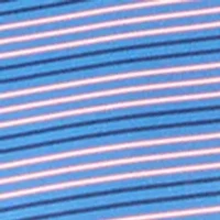 Men's Multi-Striped Collared Neck