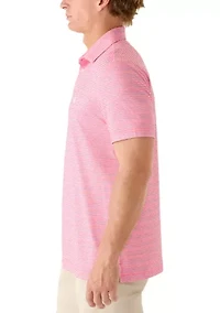 Men's Multi-Striped Collared Neck