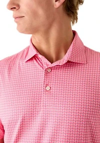 Men's Novelty Pattern Button Collar Shirt