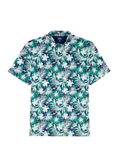 Men's Golf Swingflex Elite Short Sleeve Printed Polo Shirt