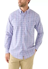 Men's Plaid Button Down Shirt