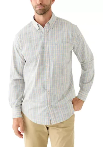 Men's Plaid Button Down Shirt