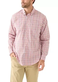 Men's Plaid Button Down Shirt