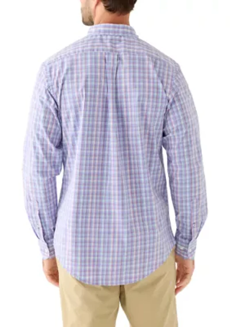 Men's Plaid Button Down Shirt