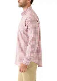 Men's Plaid Button Down Shirt