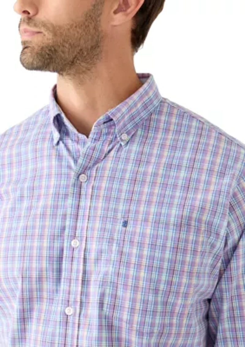 Men's Plaid Button Down Shirt