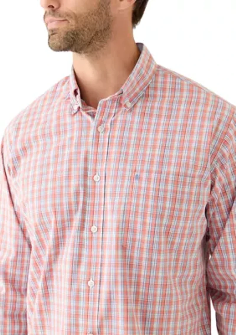 Men's Plaid Button Down Shirt