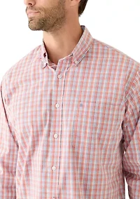 Men's Plaid Button Down Shirt