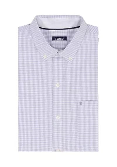 Men's Long Sleeve Performance Comfort Woven Button Down Shirt