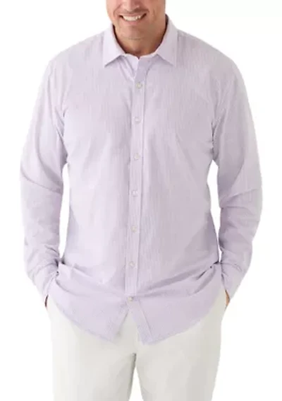 Big & Tall Long Sleeve Luxury Classic Button Down