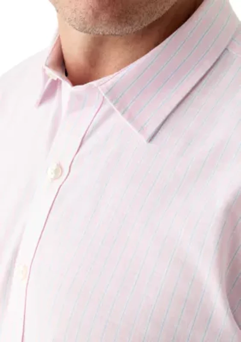 Big & Tall Classic Lux Stripped Shirt