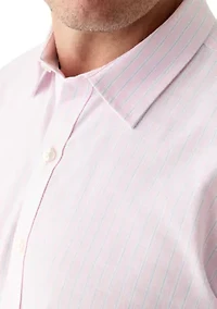Big & Tall Classic Lux Stripped Shirt