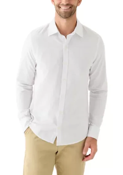 Men's Long Sleeve Lux Classic Linen Dress Shirt