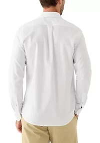 Men's Long Sleeve Lux Classic Linen Dress Shirt