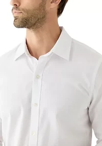 Men's Long Sleeve Lux Classic Linen Dress Shirt
